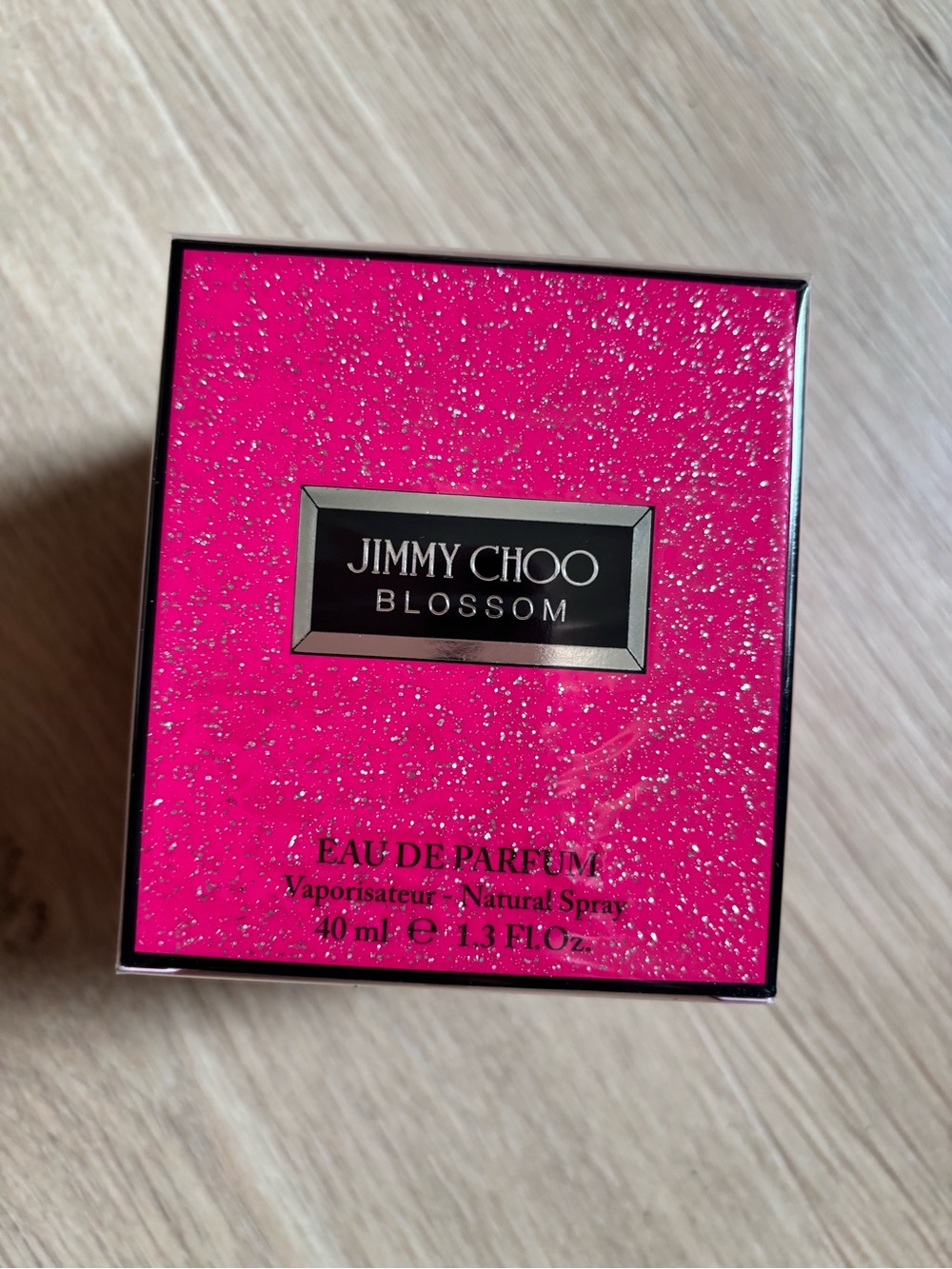 Jimmy Choo Blossom Bright Pink Glitter Gift Box